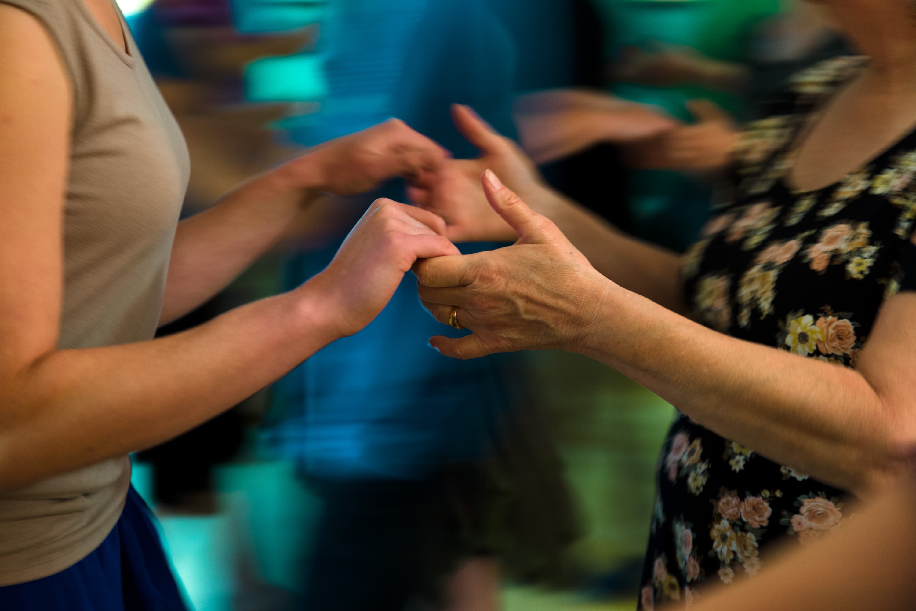 Dancers' hands
